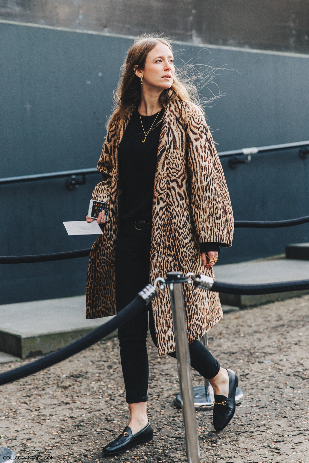 LFW-London_Fashion_Week_Fall_16-Street_Style-Collage_Vintage-Jennifer_Neyt-Chloe_Coat-Leopard-Gucci_Loafers-