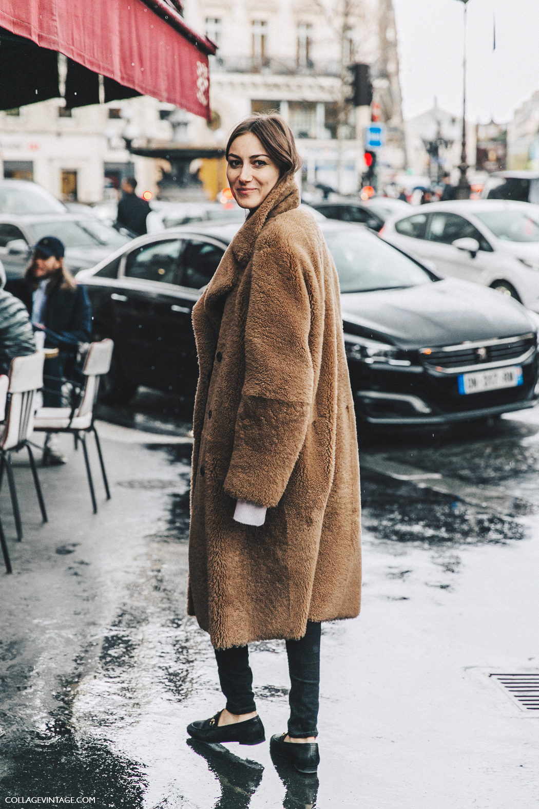 PFW-Paris_Fashion_Week_Fall_2016-Street_Style-Collage_Vintage-Fur_Coat-Gucci_loafers-Giorgia_tordini-