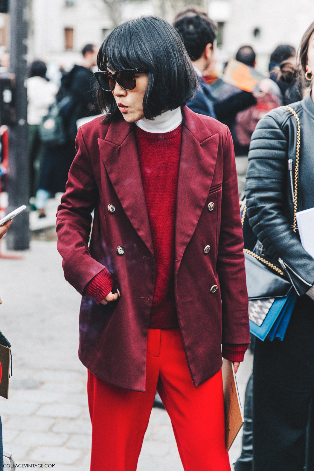 PFW-Paris_Fashion_Week_Fall_2016-Street_Style-Collage_Vintage-Red_Burgundy-