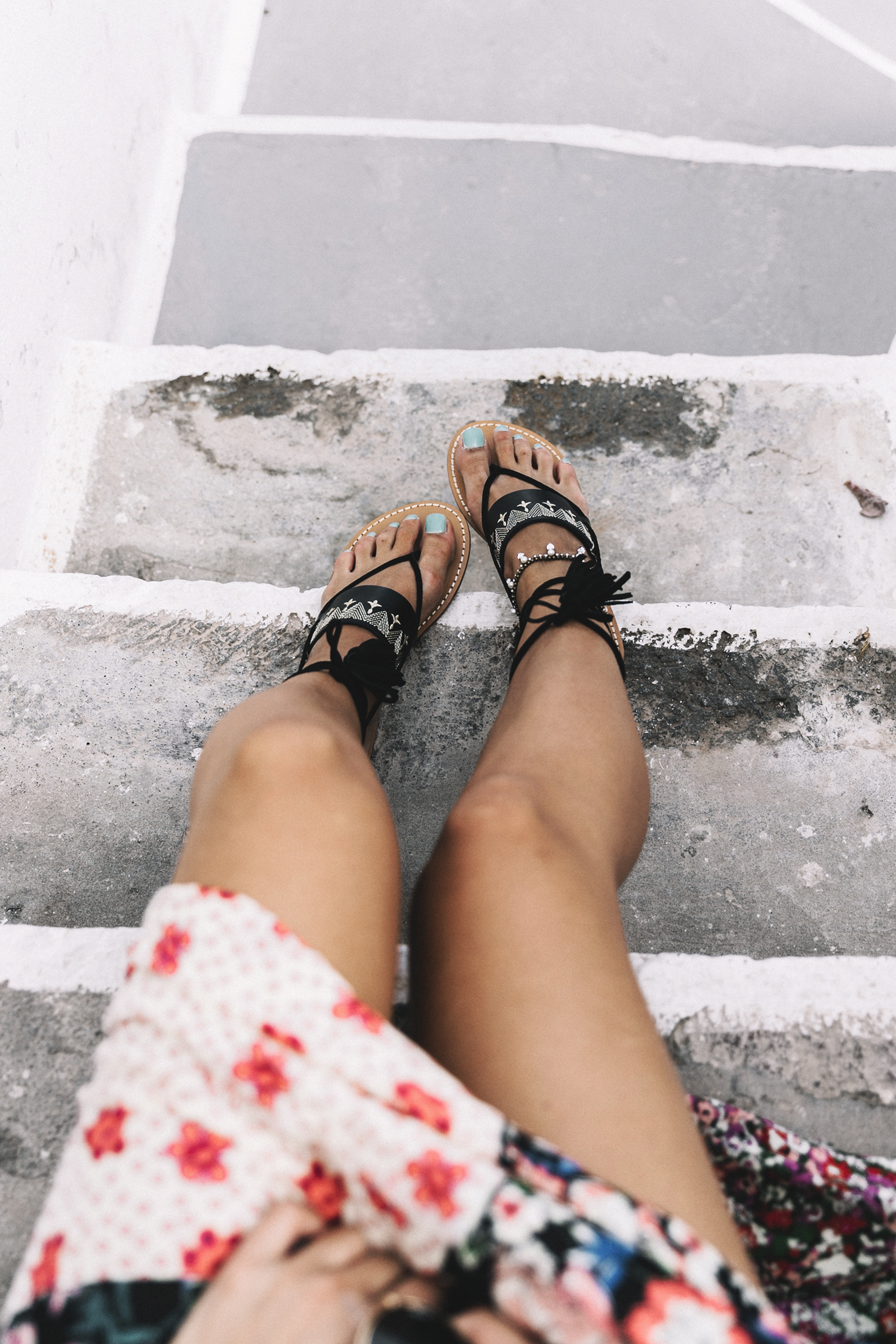 Scarf_As_Skirt_Boho_Top-Straw_Hat-Soludos_Escapes-Soludos_Espadrilles-Summer-Santorini-Collage_Vintage-9