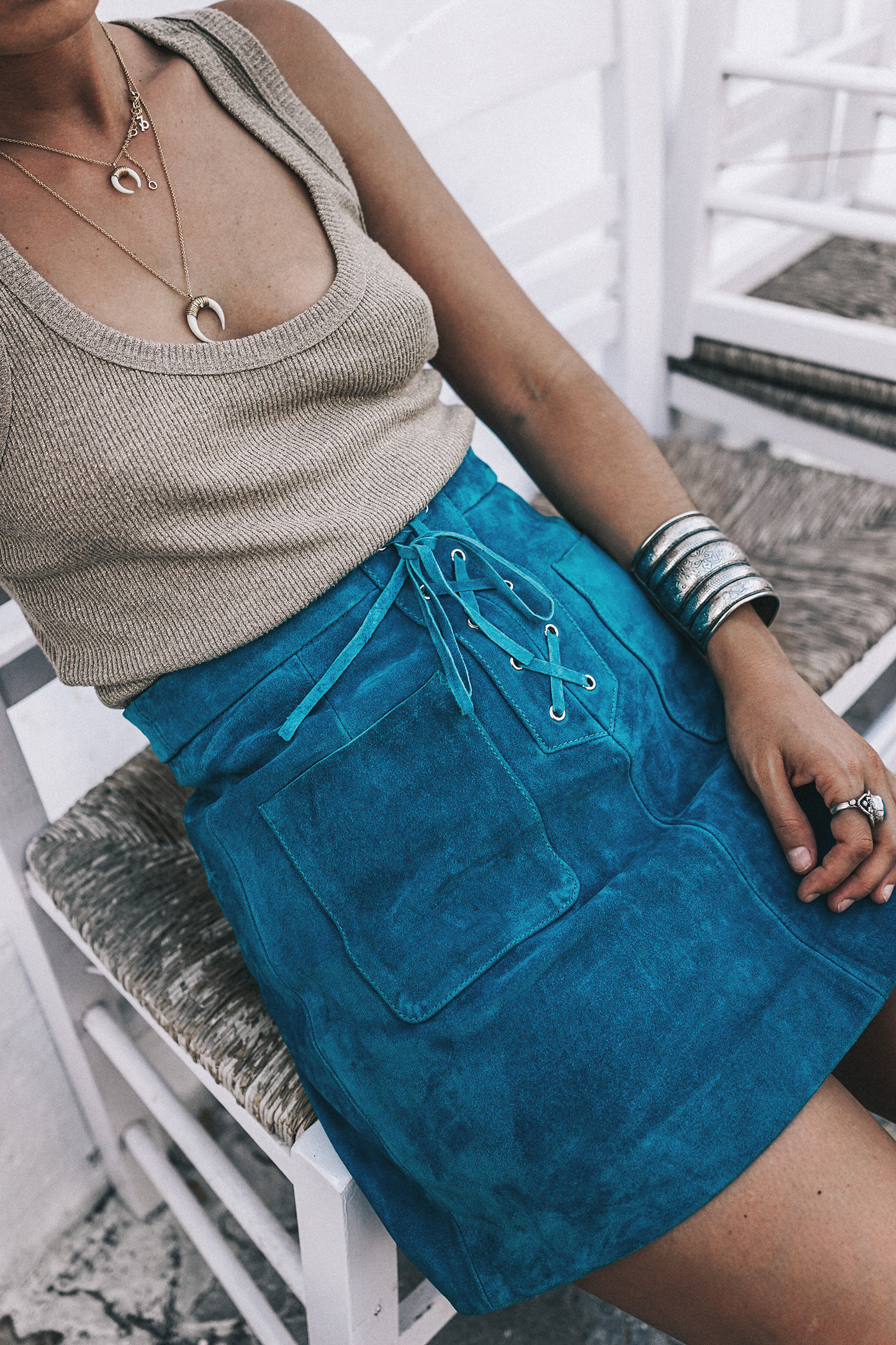 Gold_Top-Metallic_Trend-Suede_Skirt-Turquoise_Skirt-Soludos_Espadrilles-Soludos_Escapes-Mykonos-Greece-Collage_Vintage-Street_Style-144