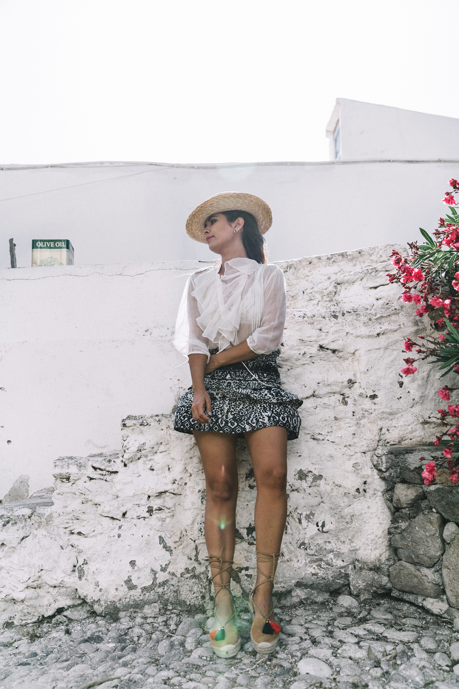 Lace_up_Blouse-Ralph_Lauren-Soludos_Espadrilles-Soludos_Escapes-Skirt-Straw_Hat-Canotier-Lack_Of_Color-Street_Style-Mykonos-Greece-Collage_Vintage-40