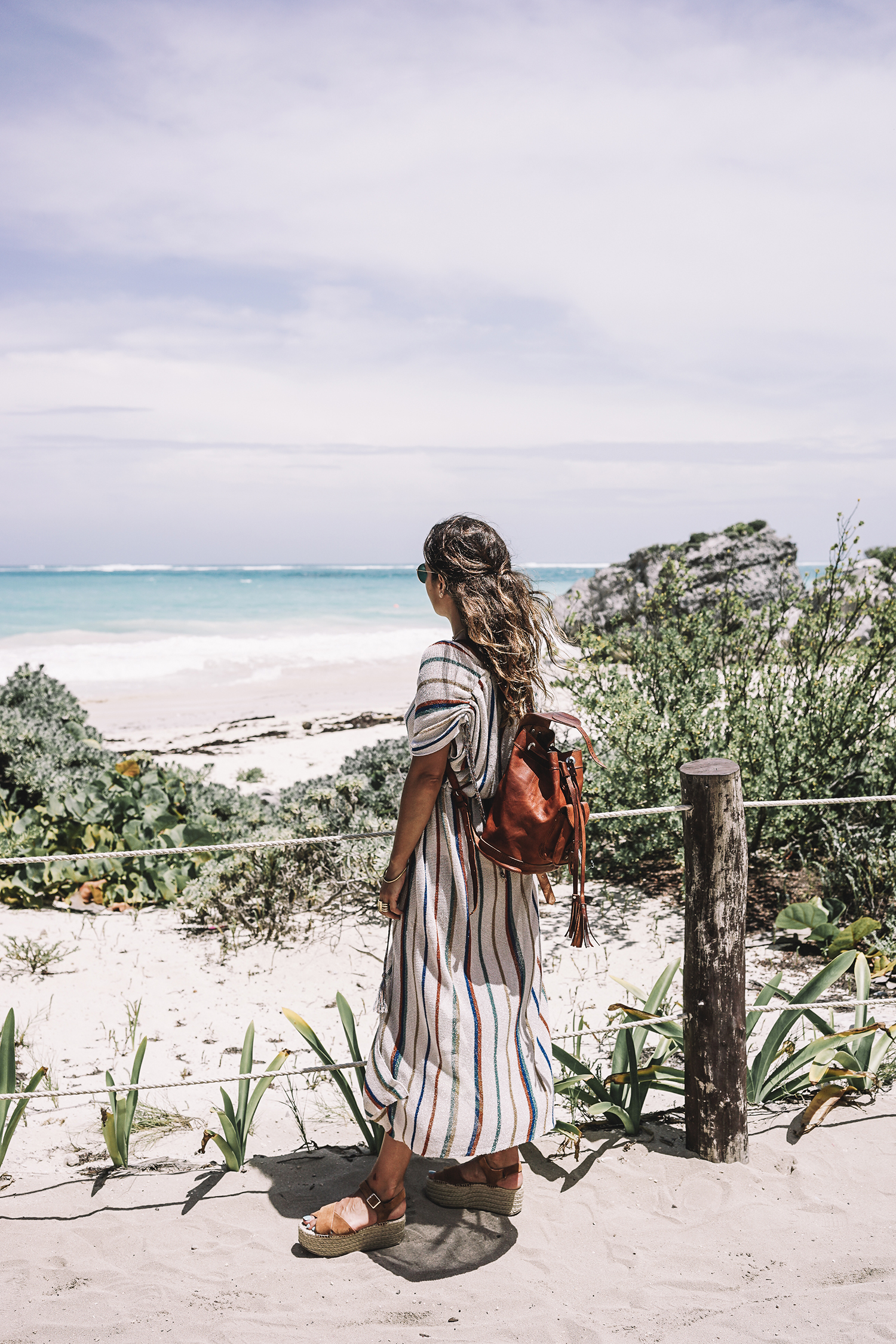 stripped_dress-leather_backpack-suede_espadrilles-mayan_ruins-hotel_esencia-sanara_tulum-beach-mexico-outfit-collage_vintage-49