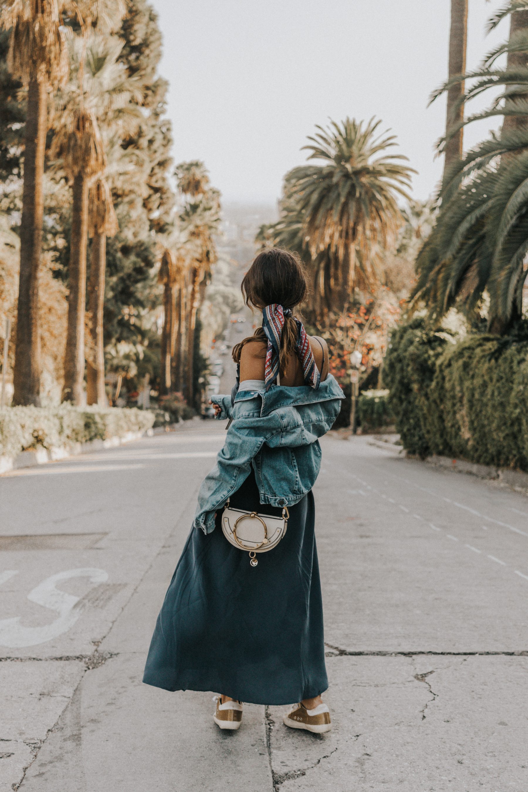 Blue Slip Dress